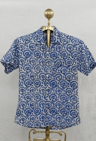 Block Print Shirt #C4